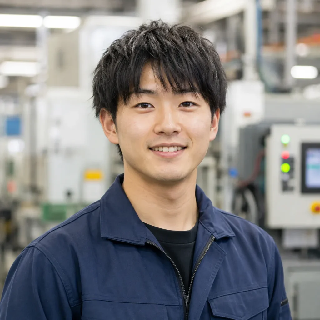 20代、独身、製造業（保全）のイメージ