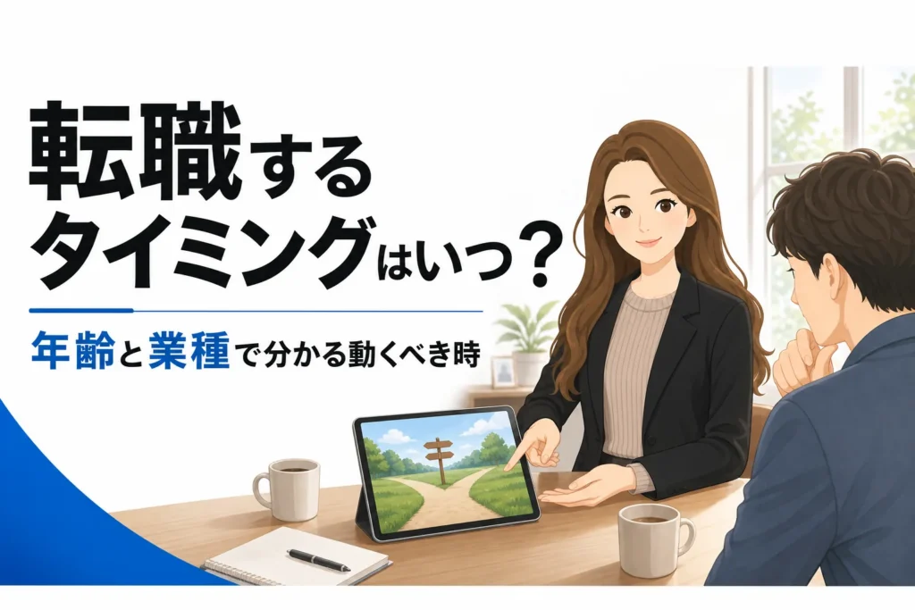 転職するタイミングはいつがいい？年齢と業種で決まる本当の答えのサムネイル